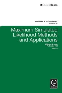 Produktbild: Maximum Simulated Likelihood Methods and Applications
