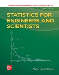 Produktbild: Statistics for Engineers and Scientists ISE