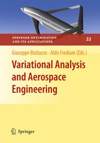 Produktbild: Variational Analysis and Aerospace Engineering