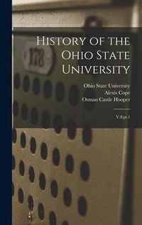 Produktbild: History of the Ohio State University: V.8;pt.1