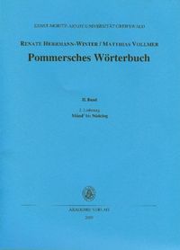 Produktbild: Pommersches W&ouml;rterbuch / M&aring;nd bis N&aring;delog