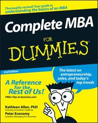 Produktbild: Complete MBA For Dummies