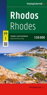 Produktbild: freytag & berndt Stra&szlig;enkarte Rhodos 1:50.000