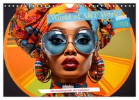 Produktbild: World of Art Work (Wandkalender 2026 DIN A4 quer), CALVENDO Monatskalender