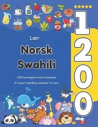 Produktbild: L&aelig;r Norsk Swahili 1200 hverdagsord med uttaleguide