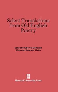 Produktbild: Select Translations from Old English Poetry