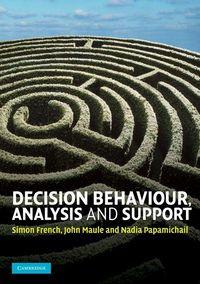 Produktbild: Decision Behaviour, Analysis and Support