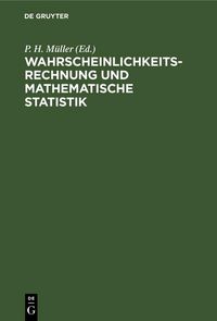 Produktbild: Wahrscheinlichkeitsrechnung und mathematische Statistik