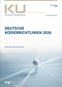 Produktbild: Deutsche Kodierrichtlinien 2026 mit MD-Kommentar