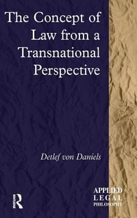 Produktbild: The Concept of Law from a Transnational Perspective