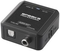 Produktbild: SpeaKa Professional Audio Konverter [HDMI - Koaxial, Toslink]
