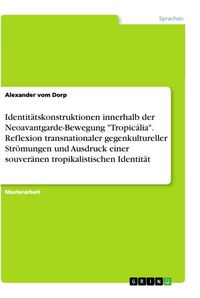 Produktbild: Vom Dorp, A: Identit&auml;tskonstruktionen innerhalb der Neoavant