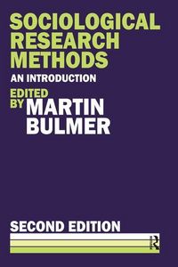 Produktbild: Sociological Research Methods