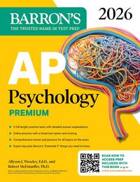 Produktbild: AP Psychology Premium, 2026: Prep Book with 3 Practice Tests + Comprehensive Review + Online Practice