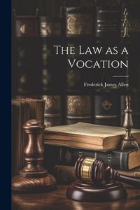 Produktbild: The Law as a Vocation