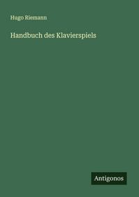 Produktbild: Handbuch des Klavierspiels