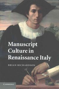 Produktbild: Manuscript Culture in Renaissance Italy