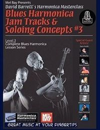 Produktbild: Blues Harmonica Jam Tracks & Soloing Concepts #3