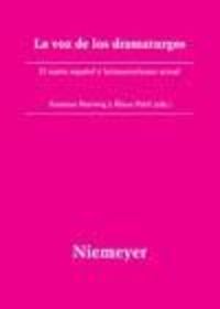 Produktbild: La voz de los dramaturgos