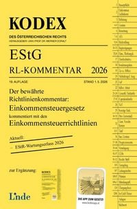 Produktbild: KODEX EStG Richtlinien-Kommentar 2026