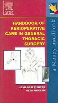 Produktbild: Handbook of Perioperative Care in General Thoracic Surgery