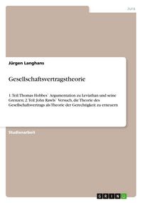 Produktbild: Gesellschaftsvertragstheorie