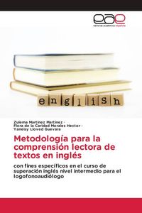 Produktbild: Metodolog&iacute;a para la comprensi&oacute;n lectora de textos en ingl&eacute;s