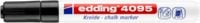 Produktbild edding 4095 Kreidemarker Window Marker 2-3mm schwarz