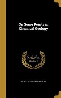 Produktbild: On Some Points in Chemical Geology