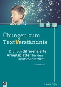 Produktbild: &Uuml;bungen zum Textverst&auml;ndnis Klasse 5/6