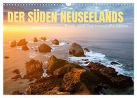 Produktbild: Der S&uuml;den Neuseelands: Berge, Seen und traumhafte K&uuml;sten (Wandkalender 2026 DIN A3 quer), CALVENDO Monatskalender