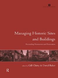 Produktbild: Managing Historic Sites and Buildings