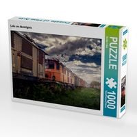 Produktbild: CALVENDO Puzzle Loks am Abstellgleis | 1000 Teile Lege-Gr&ouml;&szlig;e 64 &times; 48 cm Foto-Puzzle f&uuml;r gl&uuml;ckliche Stunden