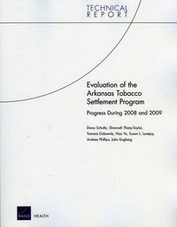Produktbild: Evaluation of the Arkansas Tobacco Settlement Program