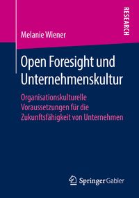 Produktbild: Open Foresight und Unternehmenskultur
