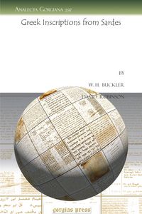 Produktbild: Greek Inscriptions from Sardes