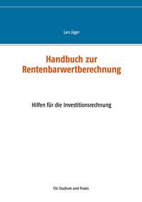 Produktbild: Handbuch zur Rentenbarwertberechnung