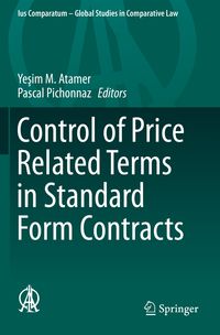 Produktbild: Control of Price Related Terms in Standard Form Contracts