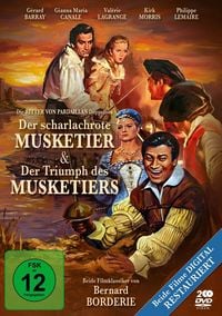 Produktbild: Die Ritter von Pardaillan Doppelbox: 1. Der scharlachrote Musketier (1962) / 2. Der Triumph des Musketiers (1964) (beide Filme restauriert) [2 DVDs]