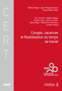 Produktbild: Cong&eacute;s, vacances et flexibilisation du temps de travail