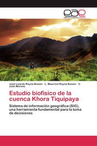 Produktbild: Estudio biof&iacute;sico de la cuenca Khora Tiquipaya