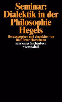 Produktbild: Seminar: Dialektik in der Philosophie Hegels