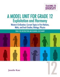 Produktbild: A Model Unit For Grade 12: Exploitation and Harmony