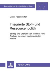 Produktbild: Integrierte Stoff- und Ressourcenpolitik