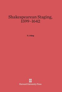 Produktbild: Shakespearean Staging, 1599-1642