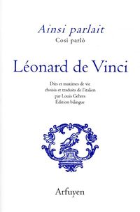 Produktbild: Ainsi parlait L&eacute;onard de Vinci : dits et maximes de vie