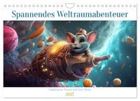 Produktbild: Spannendes Weltraumabenteuer (Wandkalender 2027 DIN A4 quer), CALVENDO Monatskalender