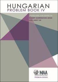 Produktbild: Hungarian Problem Book IV