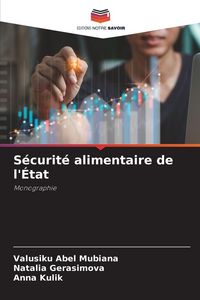 Produktbild: S&eacute;curit&eacute; alimentaire de l'&Eacute;tat