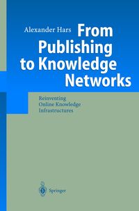 Produktbild: From Publishing to Knowledge Networks